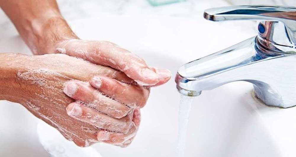 شستن دست +کرونا 
